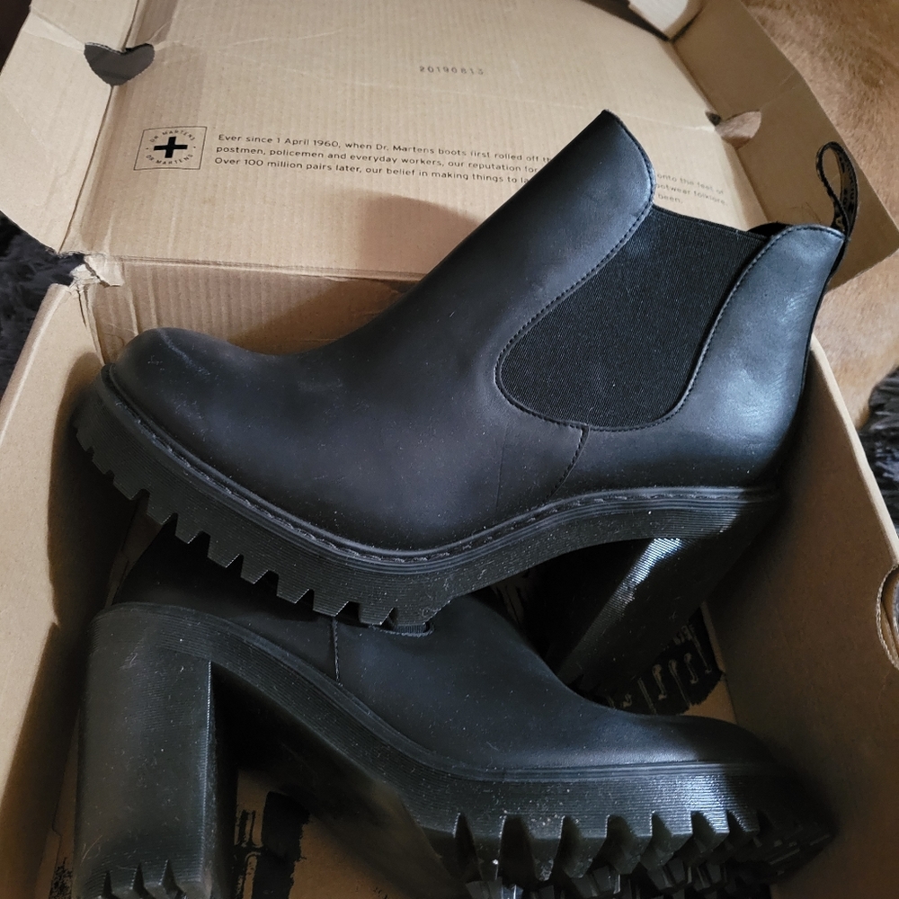 Doc Martens high heel boots